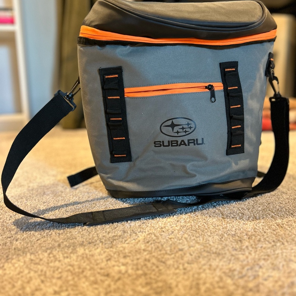 Backpack Cooler with Subaru Logo